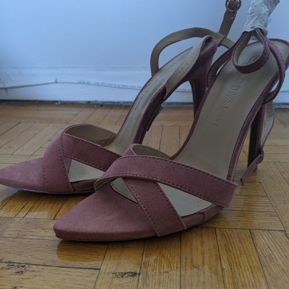 Pink Stilletos Heels Never Worn Size 7 - Picture 2 of 2